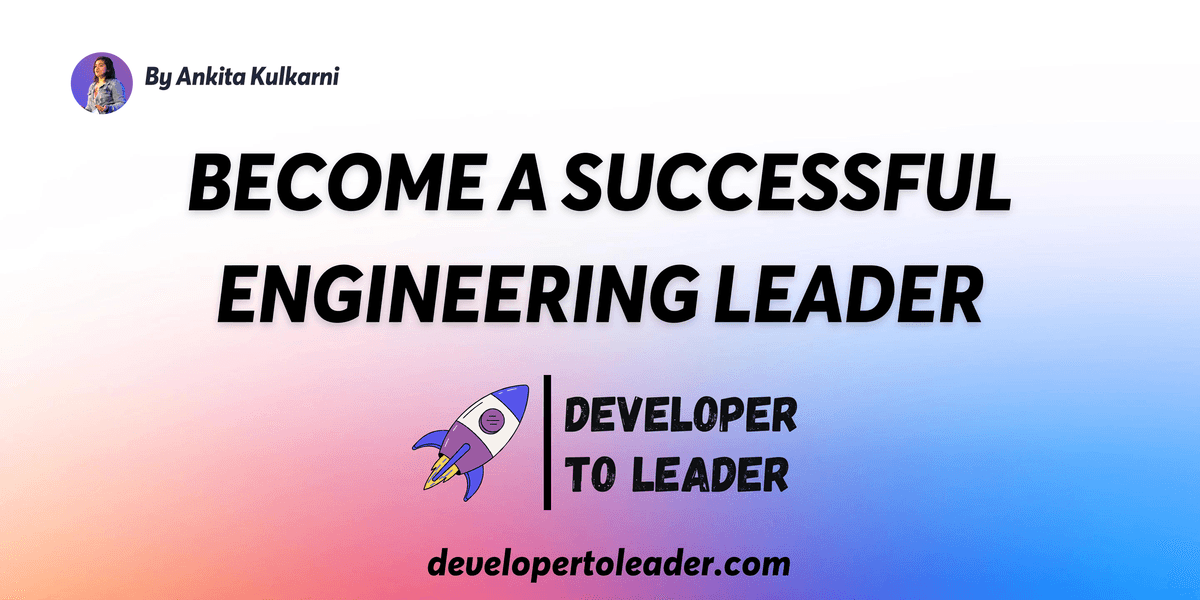 The Developer to Leader Course Banner